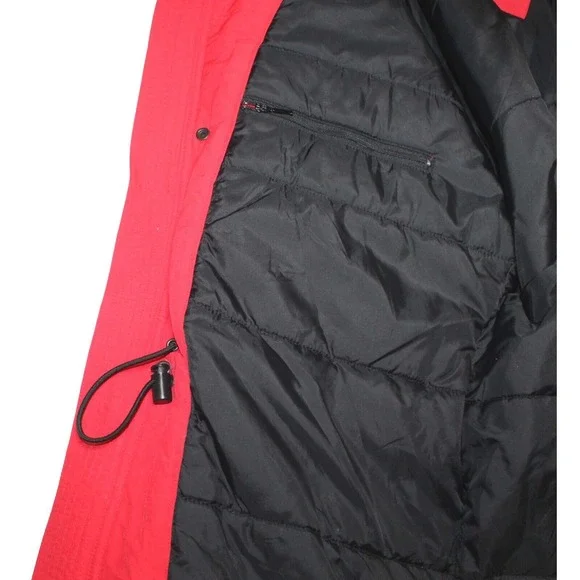 Obermeyer Everest Red Black Winter Ski Snow Jacket Mens Size Medium - Picture 8 of 10